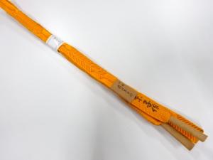 大特価品　上質　未使用品　前沢京子作　正絹　手組帯締め